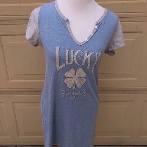 Lucky Brand Nightgown Sleep Shirt